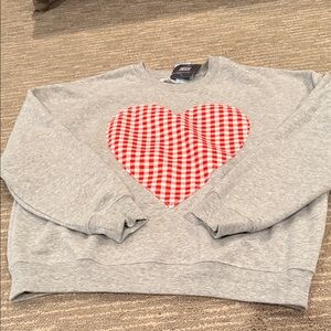 Grayson Threads heart sweatshirt xs